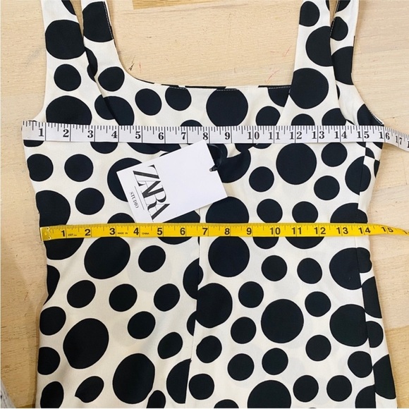 Zara polka dot mini dress LIMITED
EDITION, Bloggers favorite!!! - Picture 14 of 15